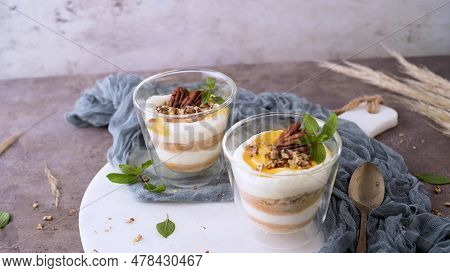 Natas Do Ceu Is A Traditional Portuguese Dessert To Be Eaten With A Spoon.
