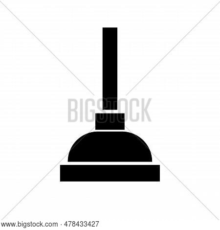 Plunger Icon. Force Cup Icon. Editable Vector.