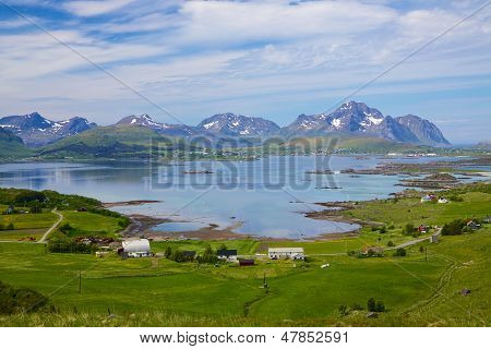 Scenic Lofoten Islands