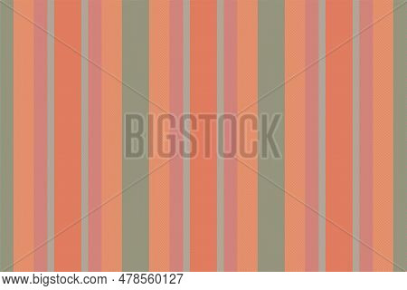 Vertical Lines Stripe Background. Vector Stripes Pattern Seamless Fabric Texture. Geometric Striped