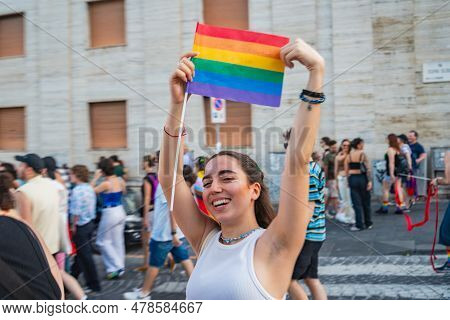 Some Participants In Gay Pride Every Year Brings Together Thousands Of Gay People And Not To Claim T
