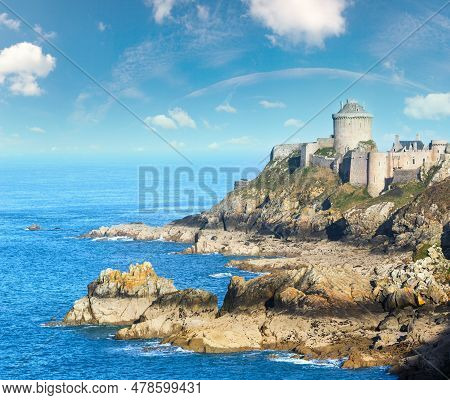 Fort-la-latte Or Castle Of La Latte (brittany, France). Built In The 13th Century