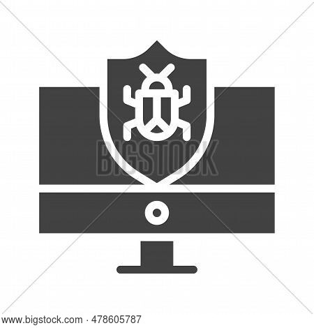 Infected Icon Image. Suitable For Mobile Application.