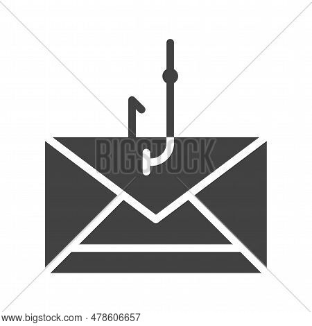 Phishing Icon Image. Suitable For Mobile Application.