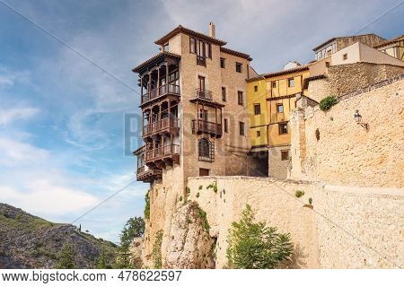 Casas Colgadas - Hanging Houses In Cuenca, Castilla-la Mancha, Spain