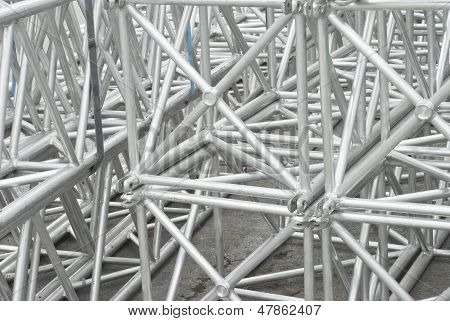 นั่งร้านในการก่อสร้าง