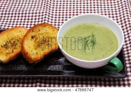 Zupa szpinak