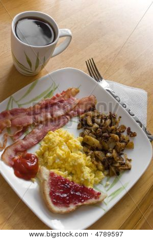 Grande colazione deliziosa