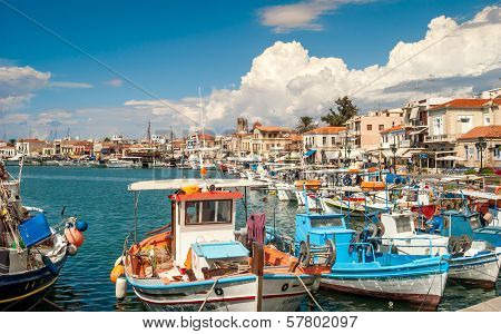 Port In Aegina