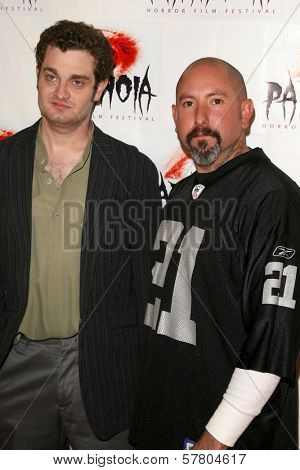 Josh Eisenstadt and David Forline at the Los Angeles Premiere of 'Dark Reel'. Queen Mary, Long Beach, CA. 03-15-09