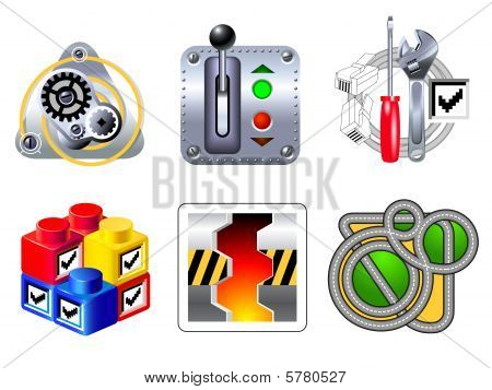 Symbole für Websites und Anwendungen