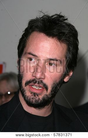 Keanu Reeves   at Science and Hollywood Unite at Caltech featuring a screening of the new film 