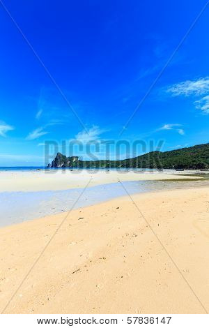 kho phi phi island at krabi thailand