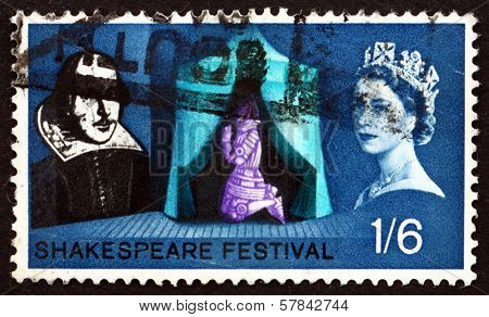 Postage Stamp Great Britain 1964 Shakespeare Festival