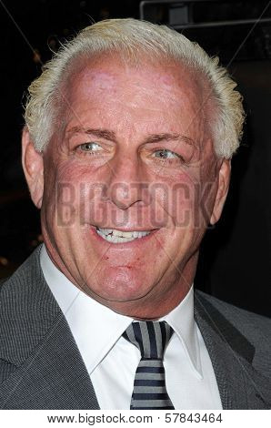 Ric Flair   at the Los Angeles Premiere of 'The Wrestler'. The Academy Of Motion Arts & Sciences, Los Angeles, CA. 12-16-08