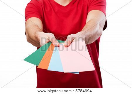 Colorful Cards For Your Own Text