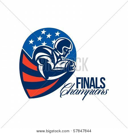 American Football Finals Champions Retro