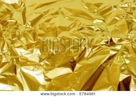 Textura de folha de ouro