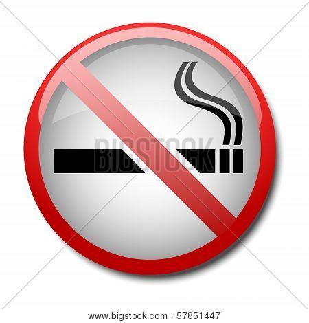 Sign No Smoking 2D