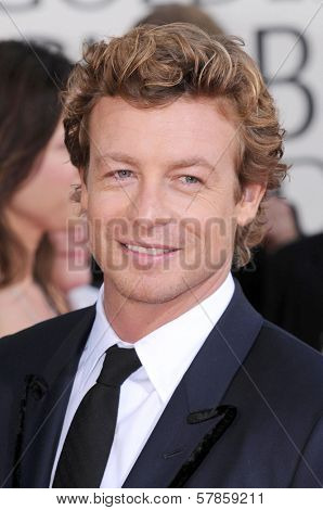 Simon Baker at the 66th Annual Golden Globe Awards. Beverly Hilton Hotel, Beverly Hills, CA. 01-11-09
