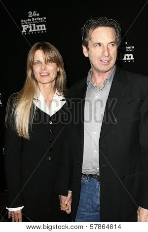 Robert Carradine and wife Edie at the 24th Santa Barbara Film Festival Opening Night Screening of 'Nothing But the Truth'. Arlington Theatre, Santa Barbara, CA. 01-22-09