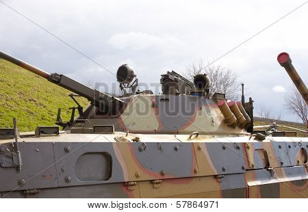 Ukrainian And Soviet Tank,