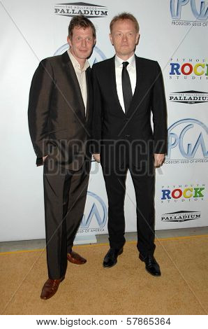 Jason Flemyng and Jim Davidson at the 20th Annual Producers Guild Awards. Hollywood Palladium, Hollywood, CA. 01-24-09