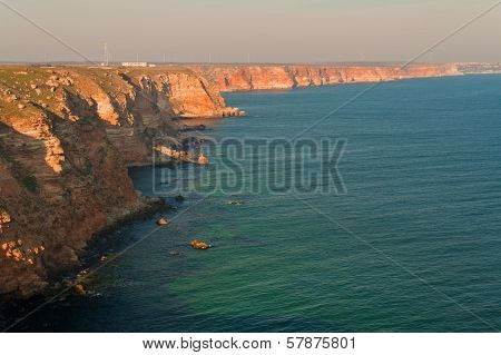 Summer Beach On Bulgarian Black Sea