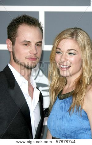 Dean Sheremet and LeAnn Rimes at the 51st Annual GRAMMY Awards. Staples Center, Los Angeles, CA. 02-08-09