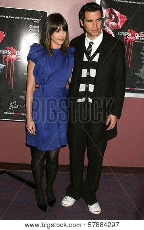 Jessica Alba and Cash Warren at the Los Angeles Premiere of 'Crips and Bloods Made in America'. Laemmle Sunset 5 Cinemas, West Hollywood, CA. 02-10-09