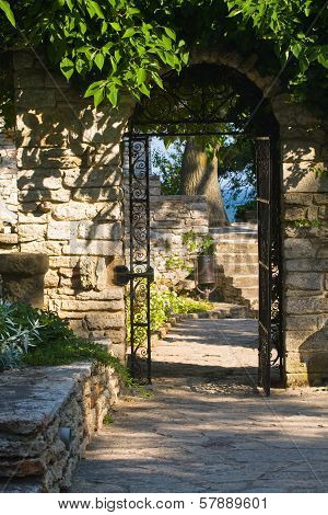 Residence Of The Romanian Queen By The Black Sea In Balchik, Bulgaria