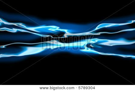 Fond abstrait Plasma bleu