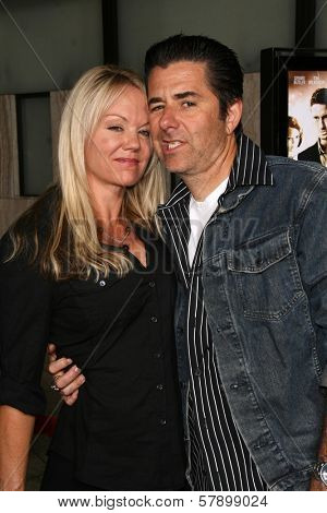 Riki Rachtman with friend  at the Los Angeles Premiere of 'Rocknrolla'. Pacific Cinerama Dome, Hollywood, CA. 10-06-08