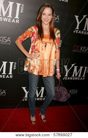 Kay Panabaker  at the 5th Annual YMI Jeans Fashion Show and After Party. Music Box Theatre, Hollywood, CA. 10-06-08