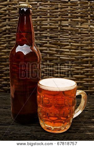 Traditional Bottle Of Real Ale