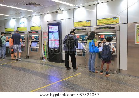 Orchard Road MRT station Singapore