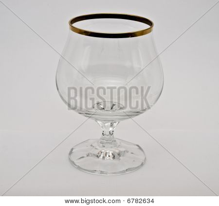 Glas met goud
