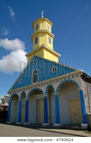 Church On Chilo Island