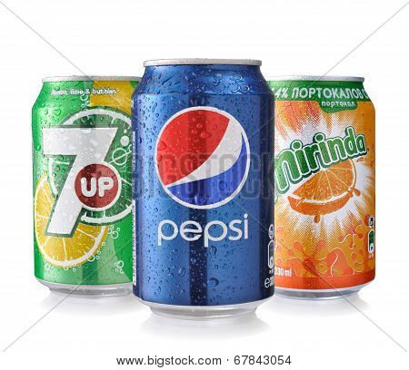 Pepsi Mirinda and 7UP