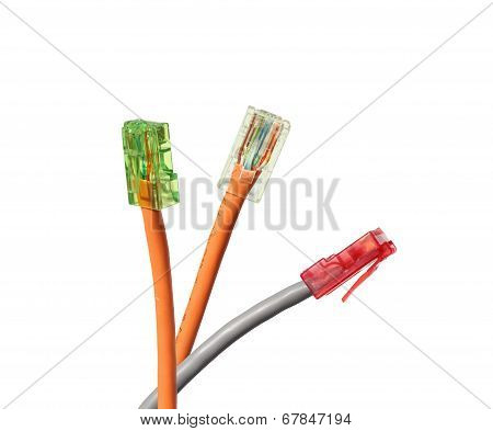 Three Twisted Pair Cables