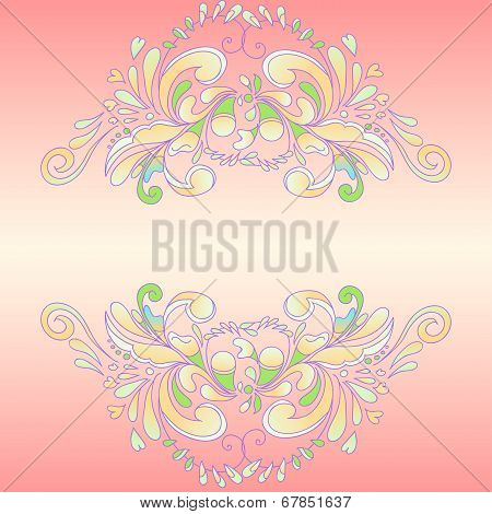 abstract pinc frame