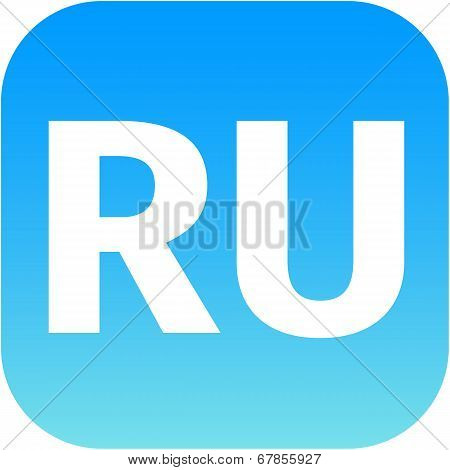 Ru Domain Icon - Russia
