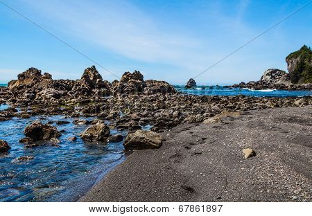 Rock Formation On Water