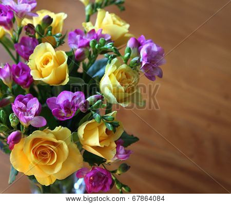 rose and fressia