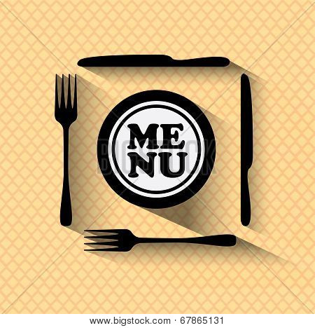 Restaurant Menu Design - Concept Vector Graphic