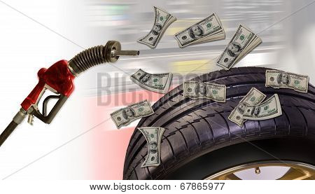 Saving Gas Money.