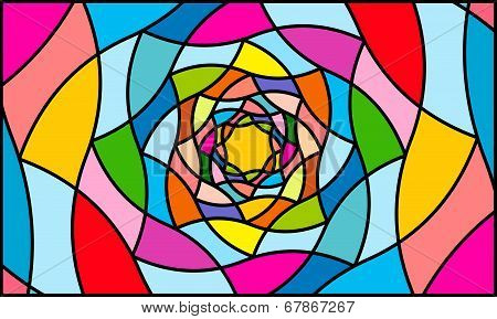 Whirlpool Of Paints Background