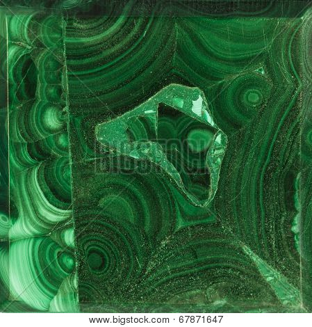 Texture Of Gem Malachite
