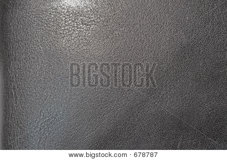 Textura de cuero negro