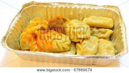 Mento dough with meat